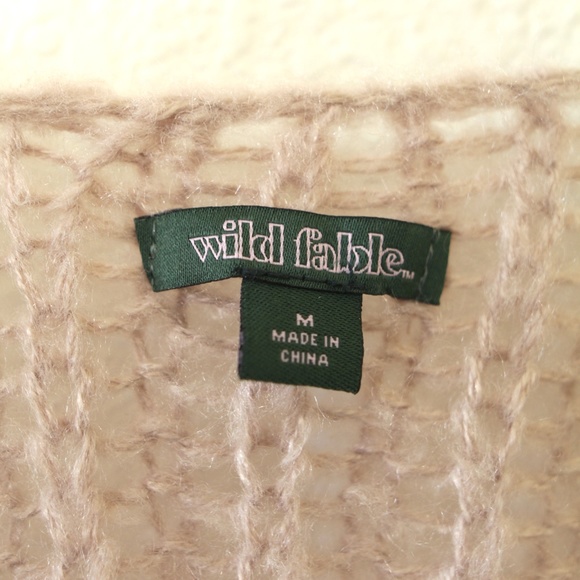 Wild Fable Oversized Knit Sweater Cardigan Pink - Picture 4 of 6